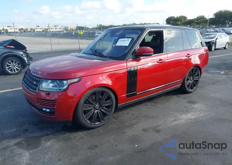 2016 Land Rover Range Rover 3.0L V6 Supercharged Hse z USA, uszkodzony, nr VIN SALGS2PF3GA314284